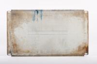 SHELL: A c1970s Shell 'Super' Motor Oil rack sign, 28.5cm high, 48.5cm wide - 4