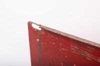 SHELL: A c1970s Shell 'X-100' Motor Oil rack sign, 26.5cm high, 48.5cm wide - 5