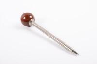 DESK PIECE: A nice automotive related desk piece in the form of a gear stick unit, with the gear stick removable as a pen 16.5cm high - 2