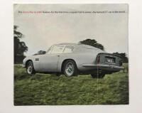 ASTON MARTIN DB6: An original Aston Martin DB6 Saloon sales brochure.