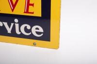 CORD: A reproduction enamel 'Cord Front Drive Sales and Service' sign, 34cm high, 61cm wide - 2