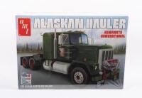 AMT: An AMT 1/25 scale Kenworth Conventional 'Alaskan Hauler' model kit, new and sealed