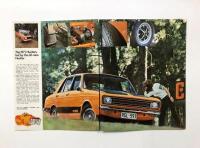 HILLMAN HUNTER: Three Hillman Hunter brochures. Hunter colour chart - 4