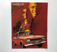 FORD ESCORT: A 1970 'New Ford escort' sales brochure