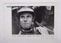 CALENDARS: A collection of five large format motoring calendars, including Motorsport 2001, 02, and 03, Bib Stillwell 50 years 1999 and 'Greats of Motor Racing 1999 Calendar'&nbsp; - 3