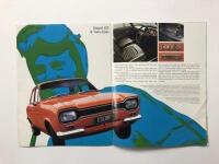FORD ESCORT: A 1970 'New Ford escort' sales brochure - 4