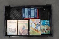 ENID BLYTON: A large group of c1950s - 1960s Enid Blyton children's books including titles such as 'Five on a Treasure Island', 'The Secret Seven Adventures' 'Five Have a Wonderful Time' and many others
