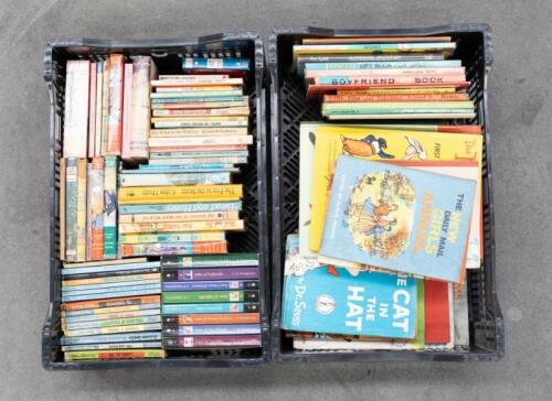 CHILDREN'S BOOKS: A large group lot of various children's books, including books from authors such as Dr. Seuss, Norman Lindsay, and many others