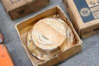 PARTS: A group lot containing six assorted c1960s-1970s part tins with contents, includes 'Gee-Jay' and 'Repco' kits, along with other boxed parts - 4