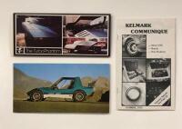 CONCEPT/KIT CARS: Three sales brochures pertaining to concept/kit cars. TurboPhantom sales brochure