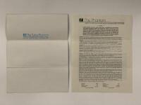 CONCEPT/KIT CARS: Three sales brochures pertaining to concept/kit cars. TurboPhantom sales brochure - 3