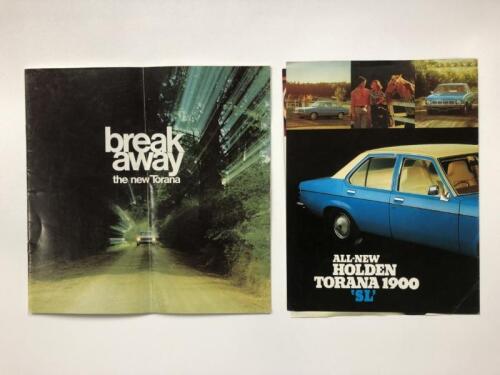 HOLDEN TORANA: Two Holden Torana sales brochures