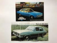 HOLDEN TORANA: Two Holden Torana sales brochures - 2