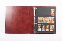CIGARETTE CARDS: An album of cigarette cards including early cards from 'Wills's, Player's, Churchman's, and Three Castles