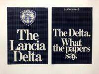 LANCIA DELTA: Two Lancia Delta sales brochures