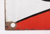 CASTROL: An original enamel Castrol Wakefield 'Bowtie' 12 bottle oil rack sign, 30.5cm high, 76cm wide - 2