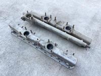 JAGUAR: Two Mark II/S-Type inlet manifolds, 1 with water rail. [Location: Sydney]