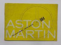 ASTON MARTIN DB4: An original Aston Martin DB4 sales brochure