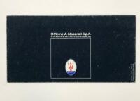 MASERATI: A fold-out Maserati Indy sales brochure - 3