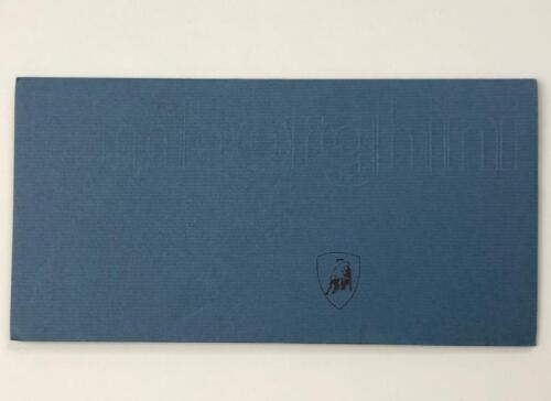 LAMBORGHINI: An original and rare set of 1970's Lamborghini model data cards. Countach, Espada, Jarama S, Miura SV, Urraco P250 model data cards.