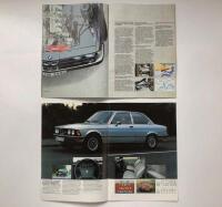 B.M.W: Two B.M.W sales brochures. 1978 & 1980 model range brochures - 2