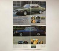 B.M.W: Two B.M.W sales brochures. 1978 & 1980 model range brochures - 3