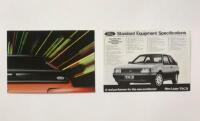 FORD: Two Ford Laser TX3 sales brochures