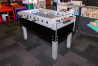 'Foosball&nbsp;/ table soccer' by&nbsp;Garlando, with glass top, made in Italy