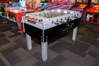 'Foosball&nbsp;/ table soccer' by&nbsp;Garlando, with glass top, made in Italy - 4