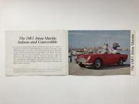 ASTON MARTIN DB5: An original Aston Martin DB5 sales brochure - 2