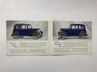 AUSTIN: An original 1936 Austin CLOSED MODELS sales brochure - 4