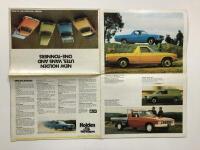 HOLDEN: A 1971 'New Holden Utes, Vans And One-Tonners' colour sales brochure - 3