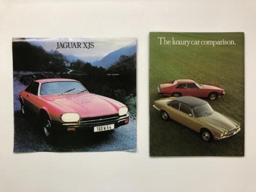 JAGUAR: Two 1970's Jaguar sales brochures