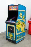 'Ms. Pac Man' by Midways in upright dedicated cabinet [Location: Dingley Village]