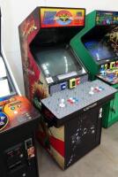 'Street Fighter II' Champion Edition by Capcom, in upright cabinet [Location: Dingley Village]