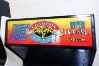 'Street Fighter II' Champion Edition by Capcom, in upright cabinet [Location: Dingley Village] - 3