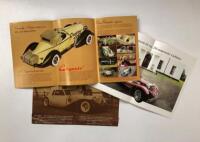 REPLICA/KIT CARS: Three replica/kit car sales brochures. Auburn, In, DiNapoli brochures - 2