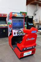 'Out Run' Sega single driver machine [Location: Dingley Village]