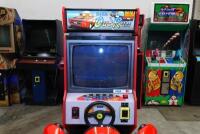 'Out Run' Sega single driver machine [Location: Dingley Village] - 4