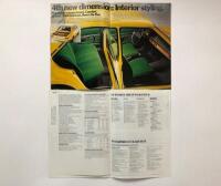 AUDI: Two 1970's Audi sales brochures. Audi 80 & 100CD sales brochures - 3