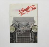 LEONTINA GRAN SPORT 1750: A 1970's Leontina Gran Sport 1750 sales brochure by Achilli Motors s.a.s.