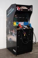 'Lethal Enforcers' Konami upright American Komani cabinet [Location: Dingley Village]