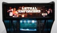 'Lethal Enforcers' Konami upright American Komani cabinet [Location: Dingley Village] - 4