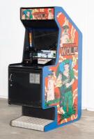 'Operation Wolf' Taito LAI upright cabinet [Location: Dingley Village]