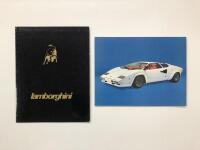 LAMBORGHINI COUNTACH: An official Lamborghini Countach LP400S sales brochure