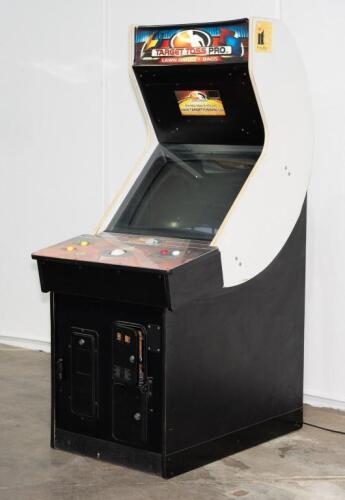 'Target Toss Pro' by Incredible Technologies in upright cabinet [Location: Dingley Village]