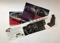CITROEN: Three Citroen sales brochures and poster - 2