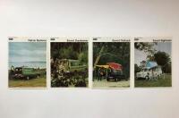 FORD LEISURE RANGE: Four Ford Leisure Range double-sided colour sales brochures. Escort, Falcon Surferoo, Transit brochures - 2