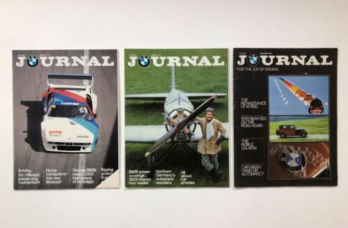 B.M.W: Three editions of 'B.M.W Journal' from late 1970's
