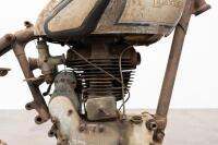 ROYAL ENFIELD: A circa 1947 Royal Enfield&nbsp;frame thought to suit a 500cc J model, with engine and tank - 5